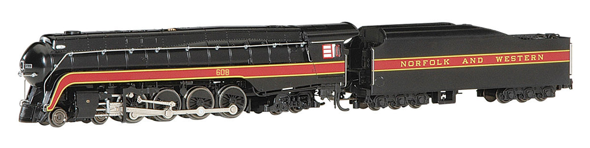 N 4-8-4 Class J, N & W #608