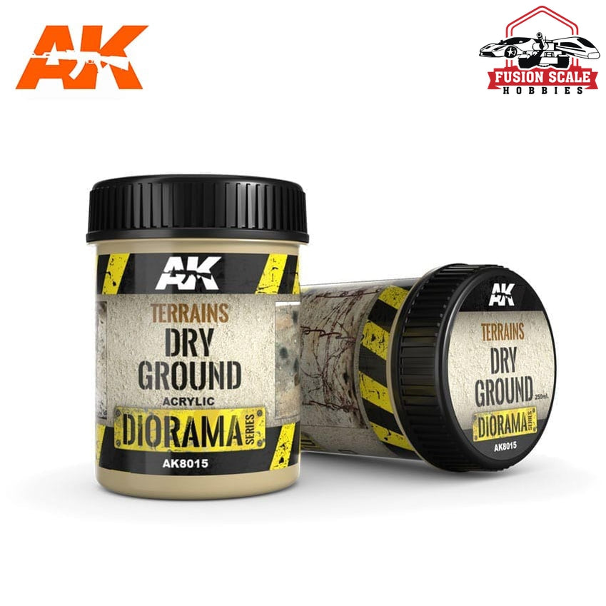 AK Interactive Terrains Dry Ground Texture 250ml
