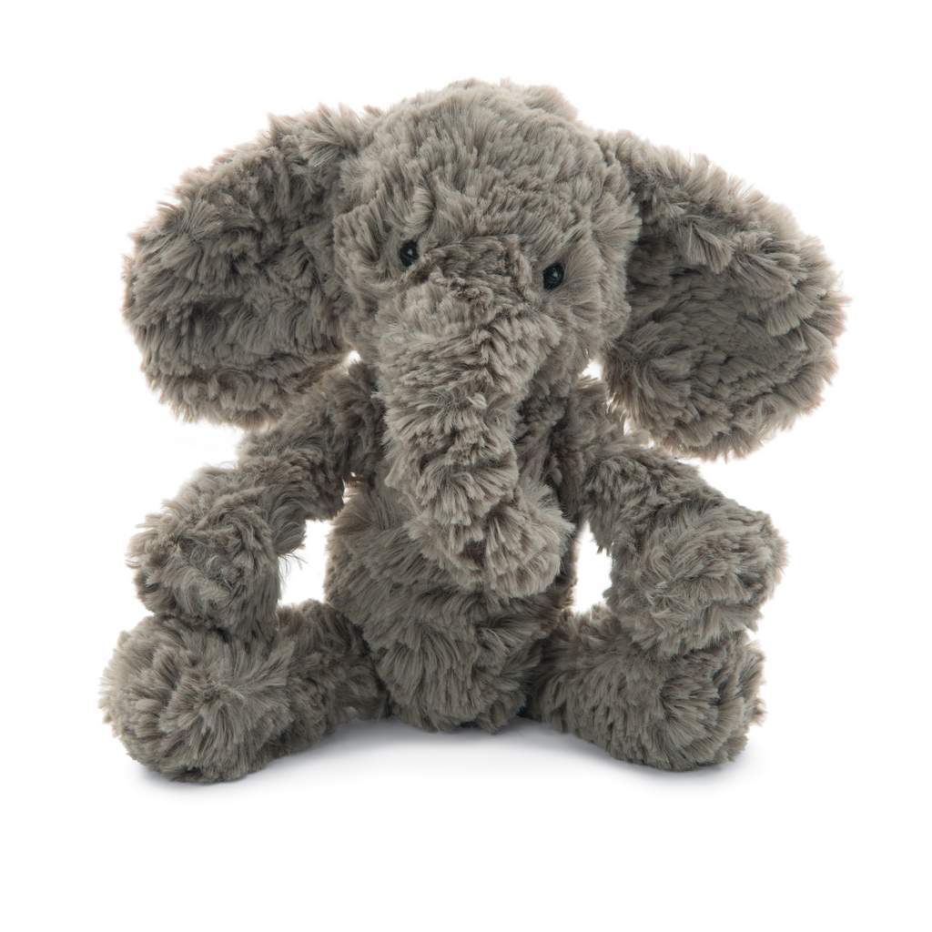 JC: Squiggles Grey Elephant - Ages 0+