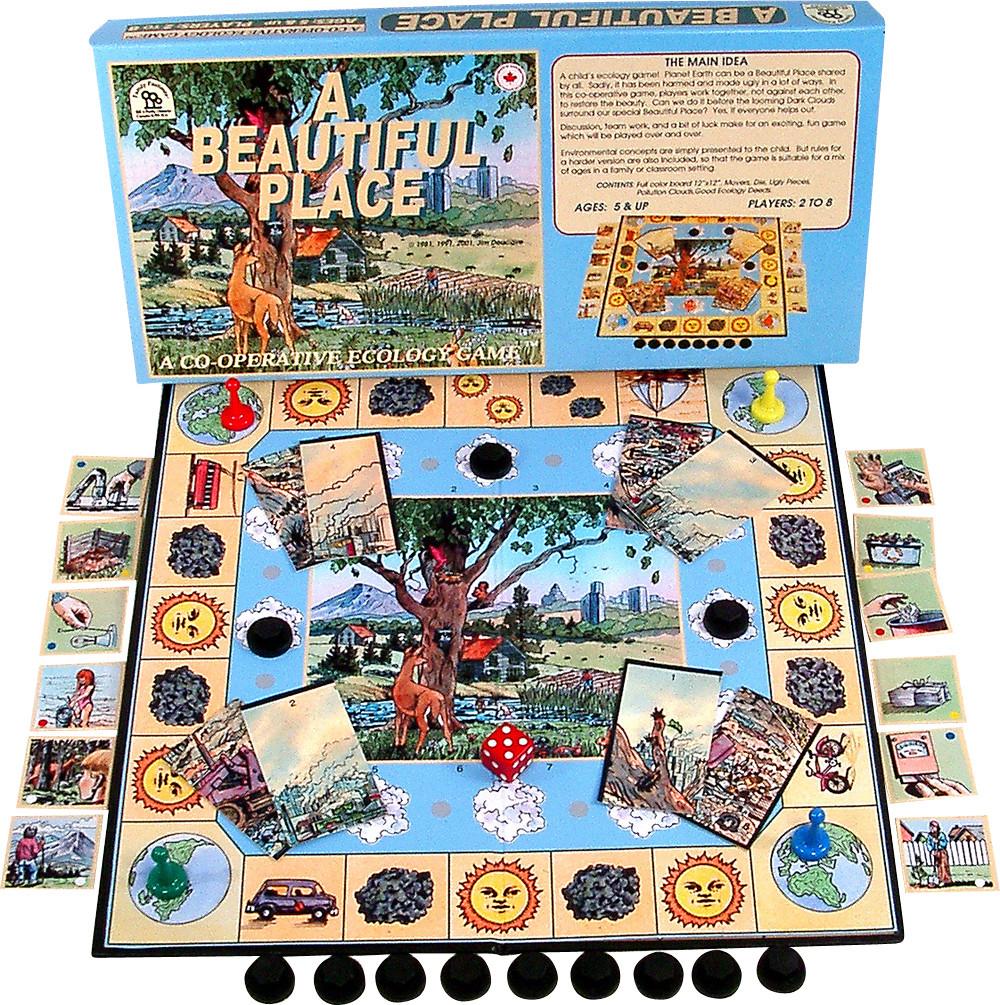 A Beautiful Place: a Co-Operative Ecology Game - Ages 5+