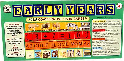 Early Years: Four Co-Operative Games - Ages 4+